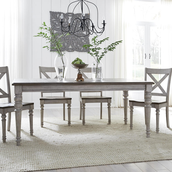 Cottage Lane 5 Piece Rectangular Table Set - Furniture World