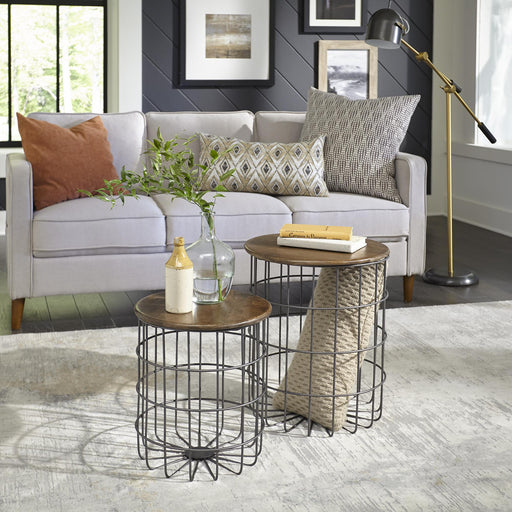 Costello Nesting Caged Accent Tables - Furniture World