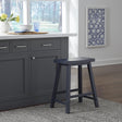 Creations 24 Inch Sawhorse Counter Stool- Navy - Furniture World