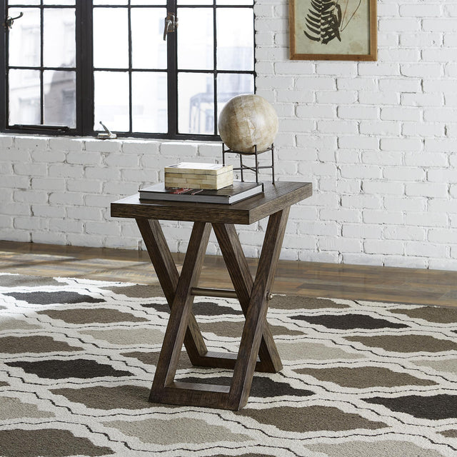 Crossroads Chairside Table - Furniture World