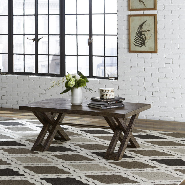 Crossroads Cocktail Table - Furniture World