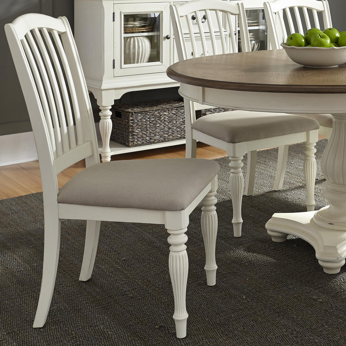 Cumberland Creek Slat Back Side Chair (RTA) - Furniture World