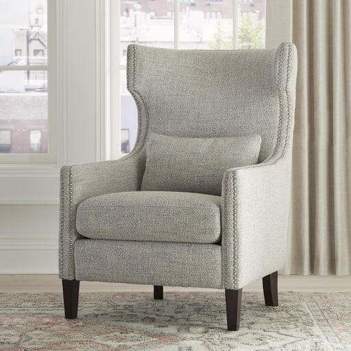 Davenport Upholstered Accent Chair - Porcelain - Furniture World