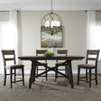 Double Bridge 5 Piece Gathering Table Set - Furniture World
