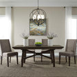 Double Bridge Opt 5 Piece Trestle Table Set - Furniture World