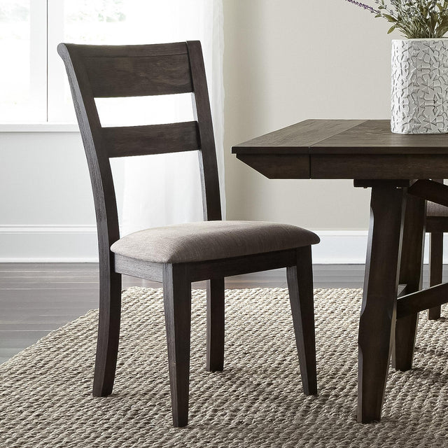 Double Bridge Splat Back Side Chair (RTA) - Furniture World
