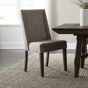 Double Bridge Upholstered Side Chair (RTA) - Furniture World
