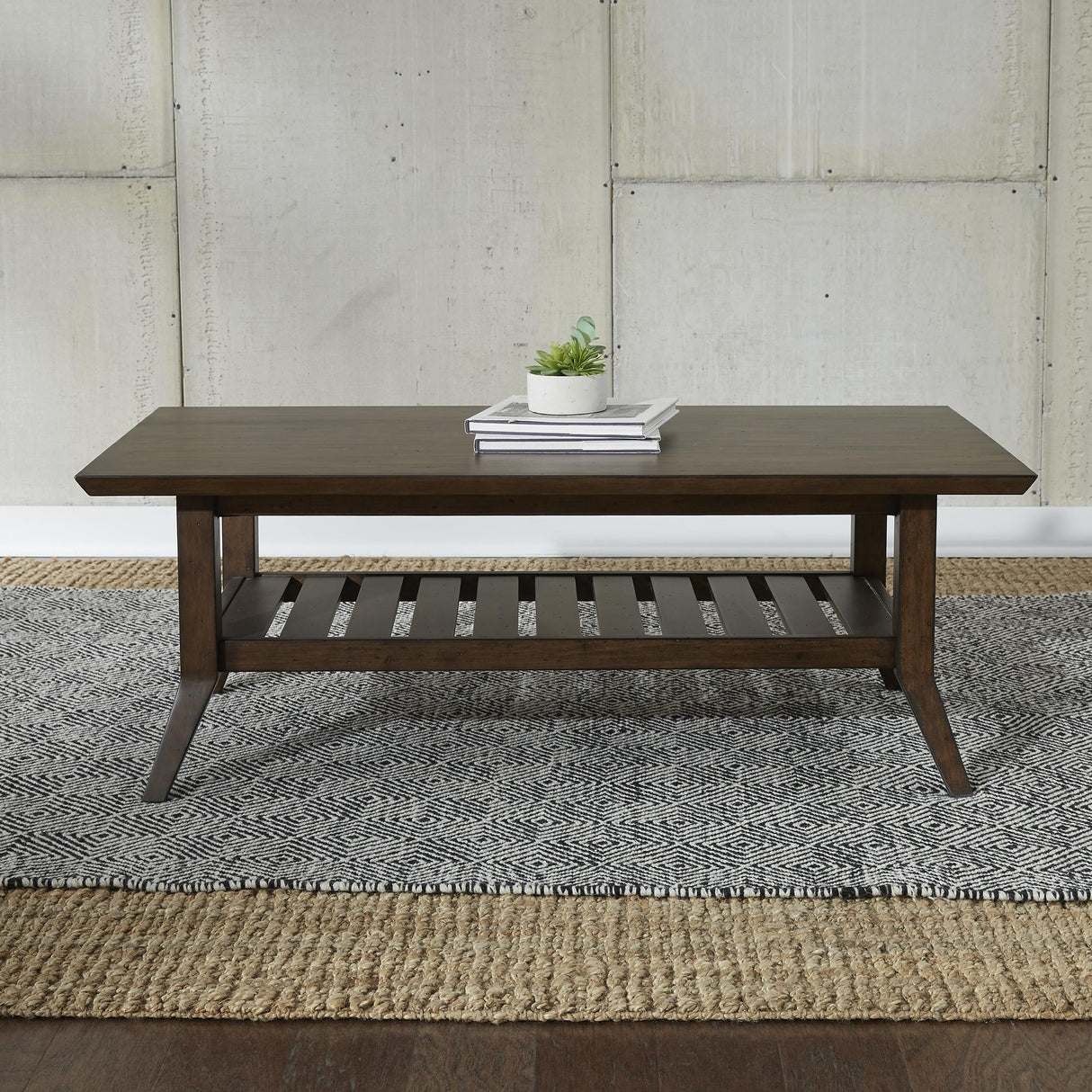 Ventura Blvd Rectangular Cocktail Table - Furniture World