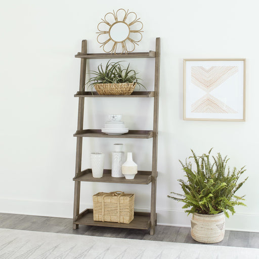 Americana Farmhouse Leaning Pier Bookcase - Furniture World