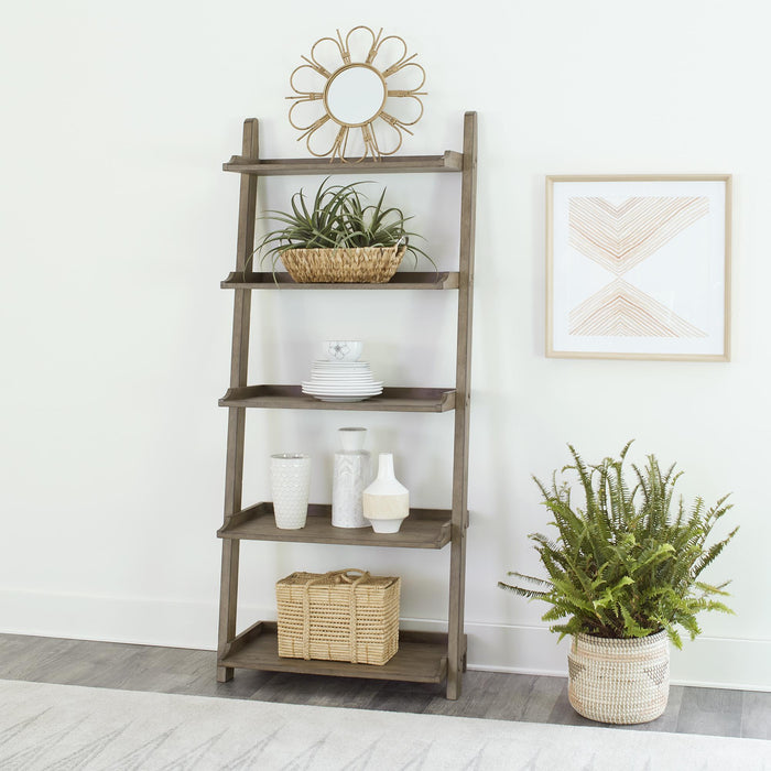 Americana Farmhouse Leaning Pier Bookcase - Furniture World
