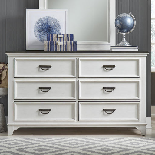 Allyson Park 6 Drawer Dresser - Furniture World