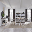 Farmhouse 7 Piece Trestle Table Set - Furniture World