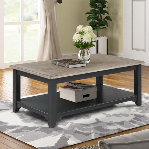 Summerville Rectangular Cocktail Table- Navy - Furniture World