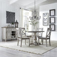 Cottage Lane 5 Piece Drop Leaf Set - Furniture World