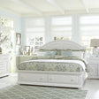 Summer House I King Storage Bed, Dresser & Mirror, Nightstand - Furniture World