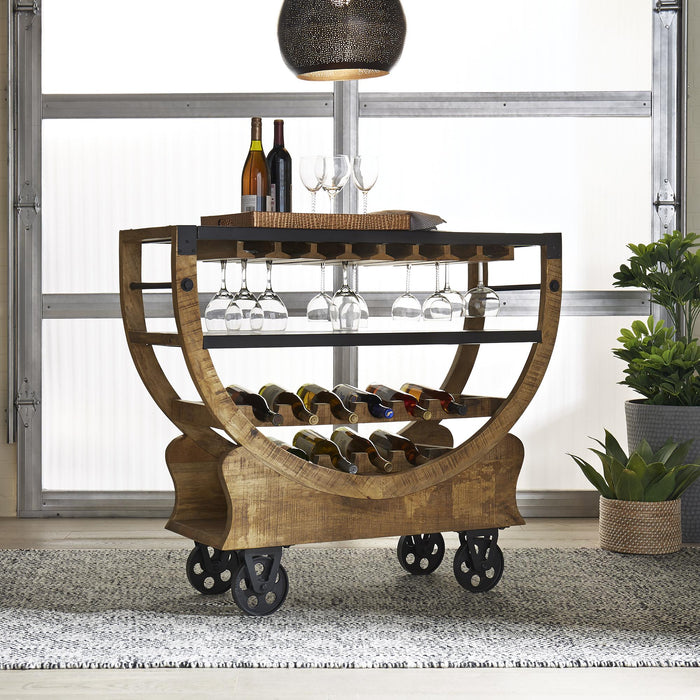 Danley Accent Bar Trolley - Furniture World