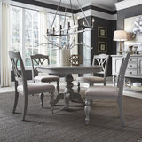 Summer House Round Pedestal Table Base - Furniture World
