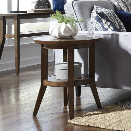 Ventura Blvd Round End Table - Furniture World