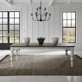 River Place Rectangular Leg Table - Furniture World