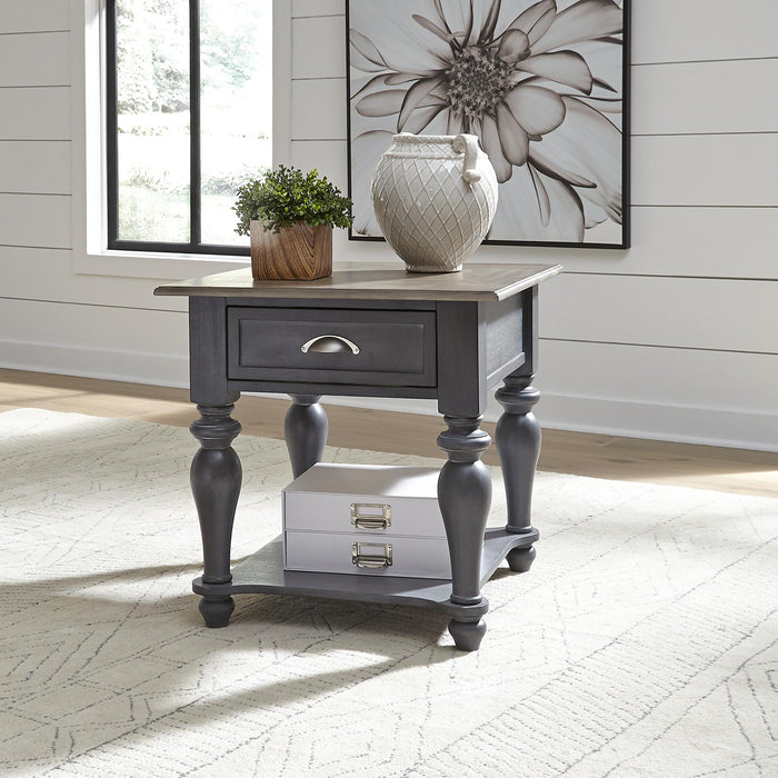 Ocean Isle Drawer End Table - Furniture World