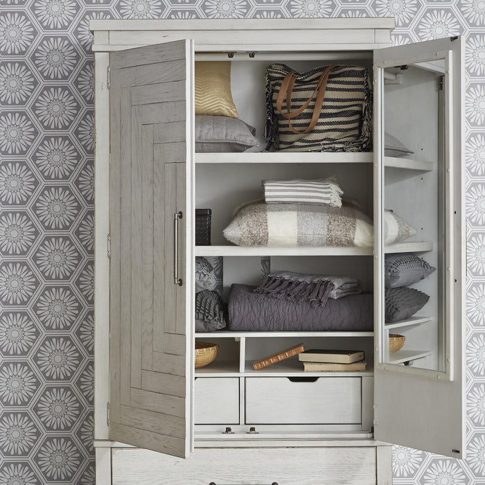 Modern Farmhouse Armoire Top - Furniture World