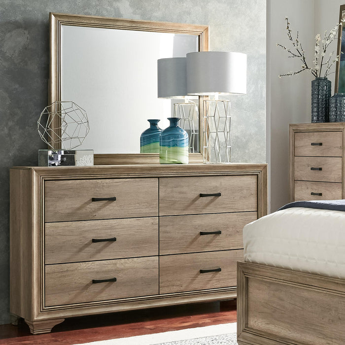 Sun Valley Dresser & Mirror - Furniture World