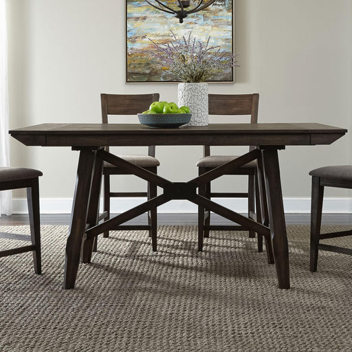 Double Bridge Gathering Table Set - Furniture World