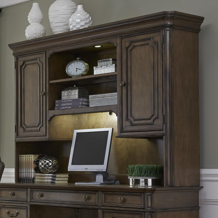 Amelia Jr. Executive Credenza Hutch - Furniture World