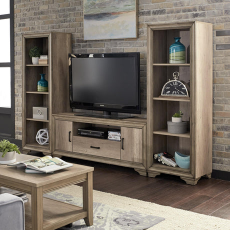 Sun Valley Entertainment Center w Piers - Furniture World