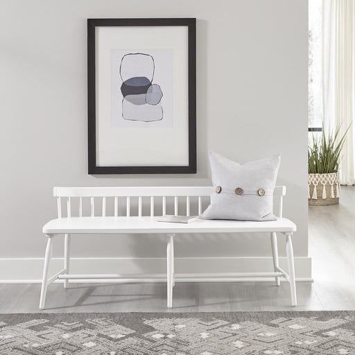 Palmetto Heights Low Back Spindle Bench - Furniture World