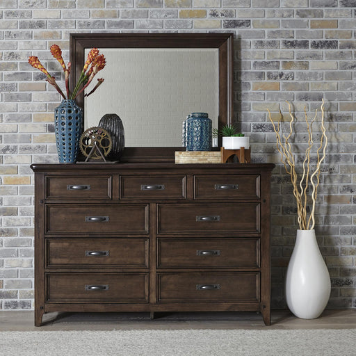 Saddlebrook Dresser & Mirror - Furniture World