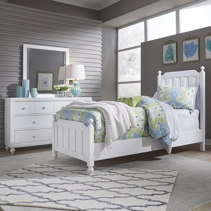 Cottage View Full Panel Bed, Dresser & Mirror - Furniture World