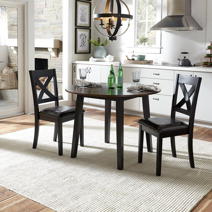 Thornton 3 Piece Drop Leaf Table Set - Furniture World