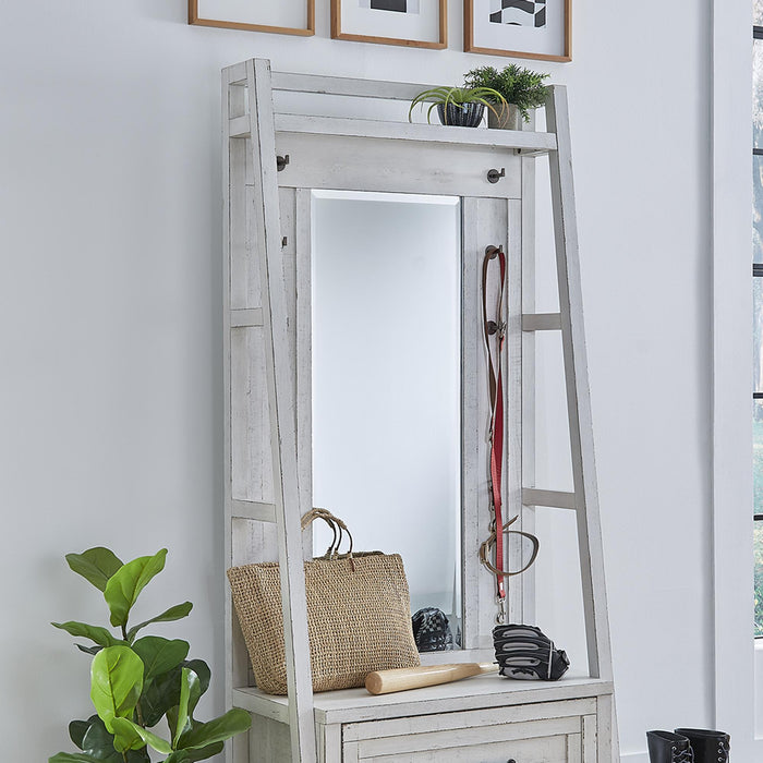 Modern Farmhouse Hall Tree Top - Furniture World