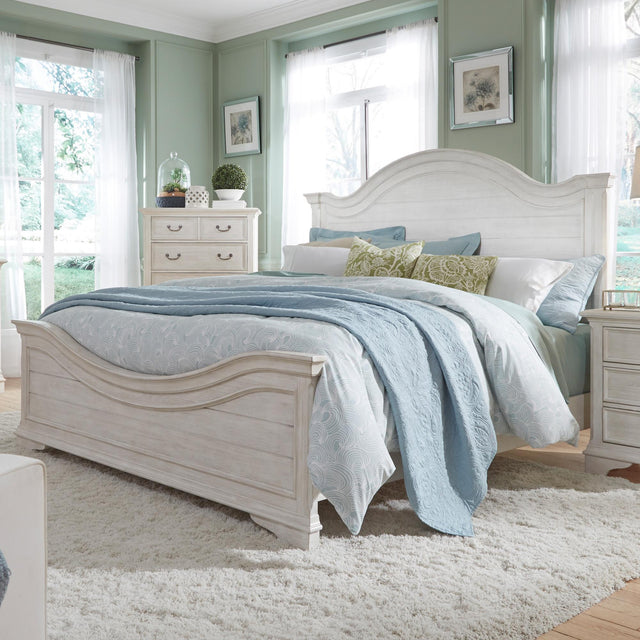 Bayside California King Panel Bed - Furniture World