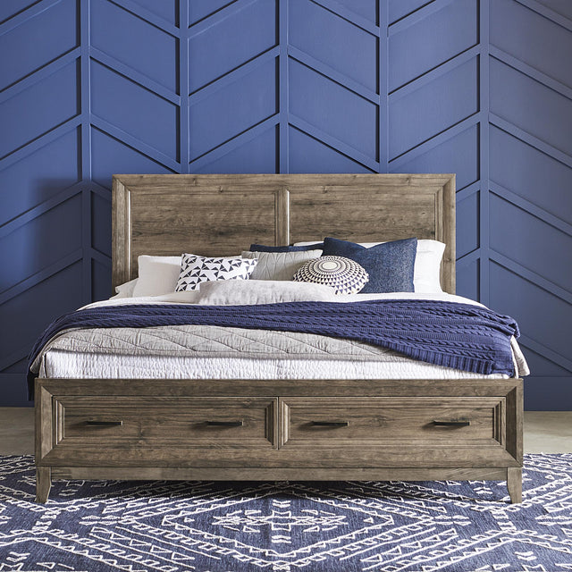 Ridgecrest Queen Storage Bed - Furniture World