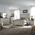 Big Valley Queen Panel Bed, Dresser & Mirror, Chest, Nightstand - Furniture World