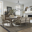 Americana Farmhouse 6 Piece Trestle Table Set - Furniture World