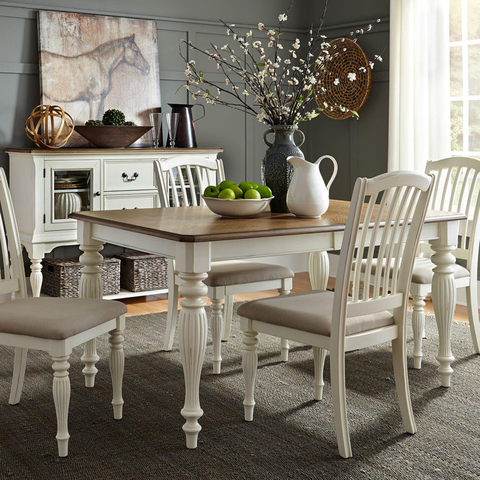 Cumberland Creek 5 Piece Rectangular Table Set - Furniture World