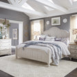 Farmhouse Reimagined King Poster Bed, Dresser & Mirror, Nightstand - Furniture World