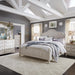 Farmhouse Reimagined Queen Poster Bed, Dresser & Mirror, Chest, Nightstand - Furniture World
