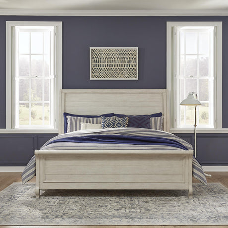 Farmhouse Reimagined King Sleigh Bed - Furniture World