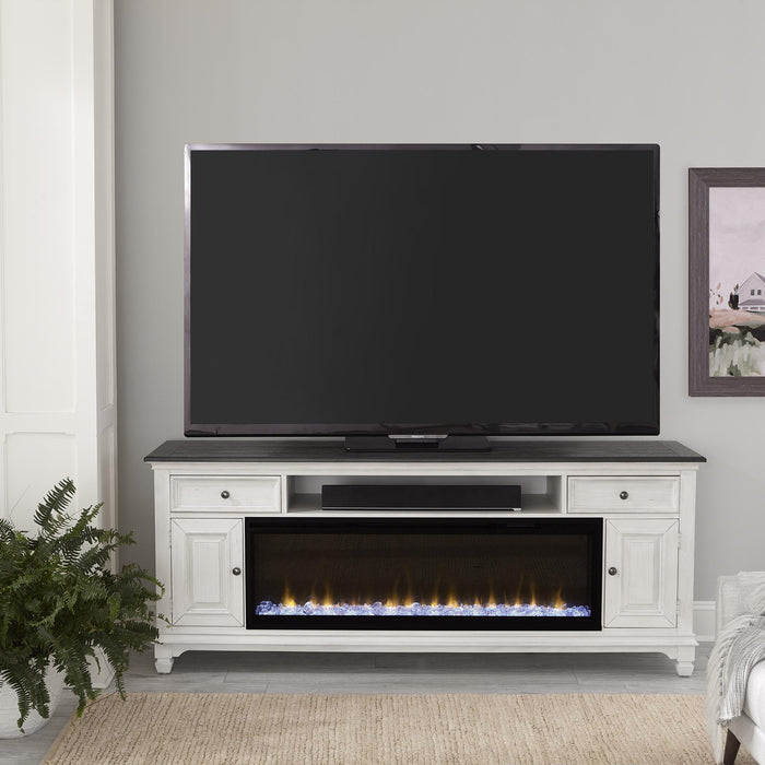 Fireplace TV Consoles 80 Inch Fireplace TV Console - Furniture World