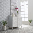 French Quarter 2 Door Accent Cabinet - Furniture World