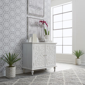 French Quarter 2 Door Accent Cabinet - Furniture World