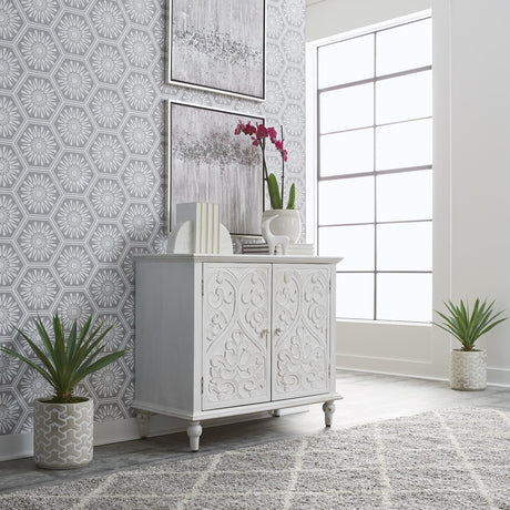 French Quarter 2 Door Accent Cabinet - Furniture World