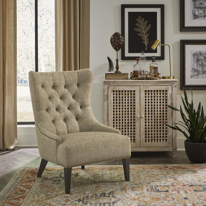 Garrison Upholstered Accent Chair - Cocoa - Furniture World