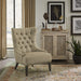 Garrison Upholstered Accent Chair - Cocoa - Furniture World