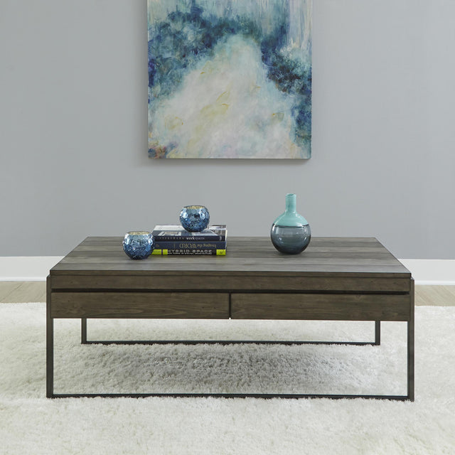 Gateway Rectangular Cocktail Table - Furniture World