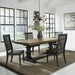 Harvest Home 5 Piece Trestle Table Set - Furniture World